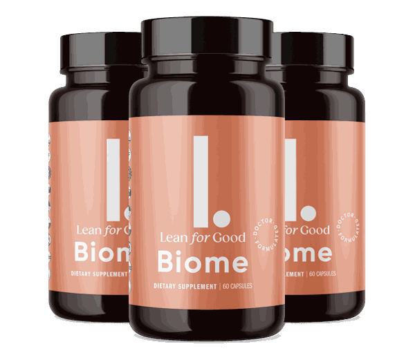 Three bottles of LeanBiome